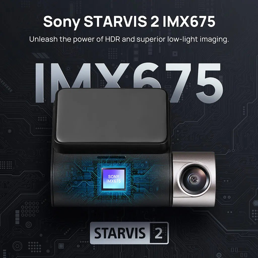 70MAI Dash Cam A510 3K Set Stravis 2