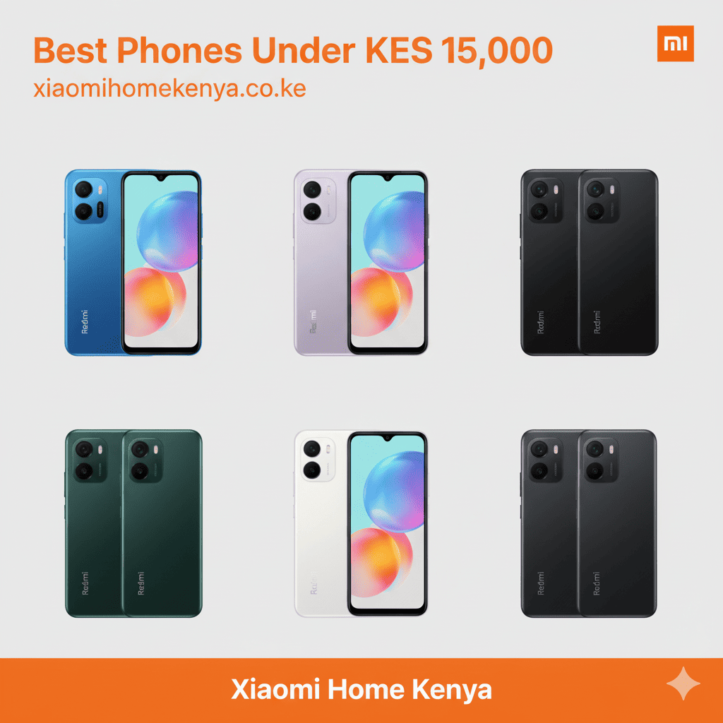 Best Phone Under 15000 available at your trusted mi store Kenya shop Xiaomi Home Kenya