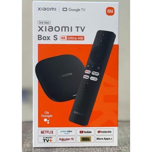 Xiaomi TV Box S 4K Ultra HD, 3rd Gen