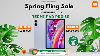 Redmi Pad Pro 5G 6GB + 128GB Black, Free Earbuds