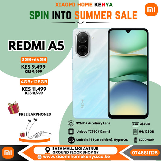 Redmi A5 4G 3GB +64GB, New Model