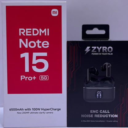Redmi Note 15 Pro Plus 5G 8+256GB Price in Kenya, 6500mAh Battery get FREE Zyro B01 Earbuds