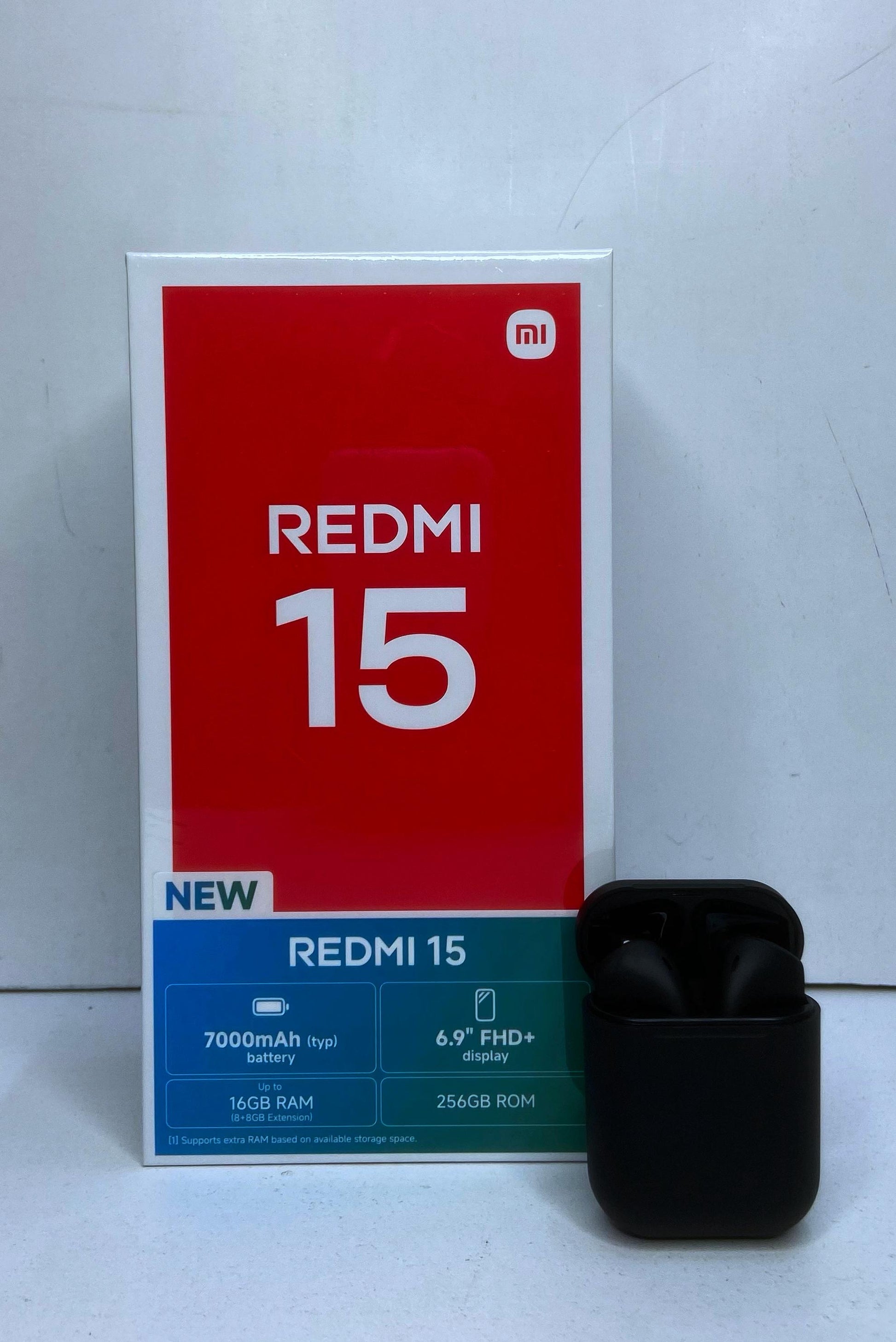 Redmi 15 Price in Kenya, 8+256, Free Earbuds, 7000mAh, 6.9" Display, 50Mp Camera - XIAOMI HOME KENYA OFFICIAL AUTHORIZED STORE