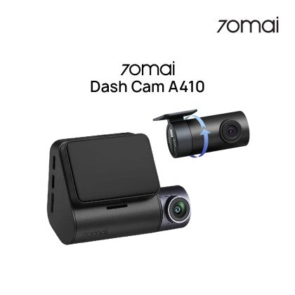 70mai Dash Cam A410 2.5K HDR Dual with GPS - XIAOMI HOME KENYA OFFICIAL AUTHORIZED STORE