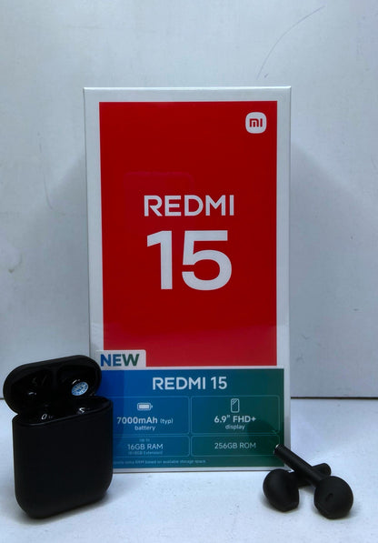 Redmi 15 Price in Kenya, 8+256, Free Earbuds, 7000mAh, 6.9" Display, 50Mp Camera - XIAOMI HOME KENYA OFFICIAL AUTHORIZED STORE
