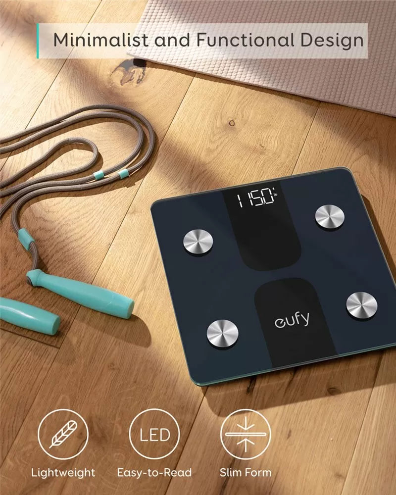 Eufy Clean Smart Body Scale C1 - Black - XIAOMI HOME KENYA OFFICIAL AUTHORIZED STORE