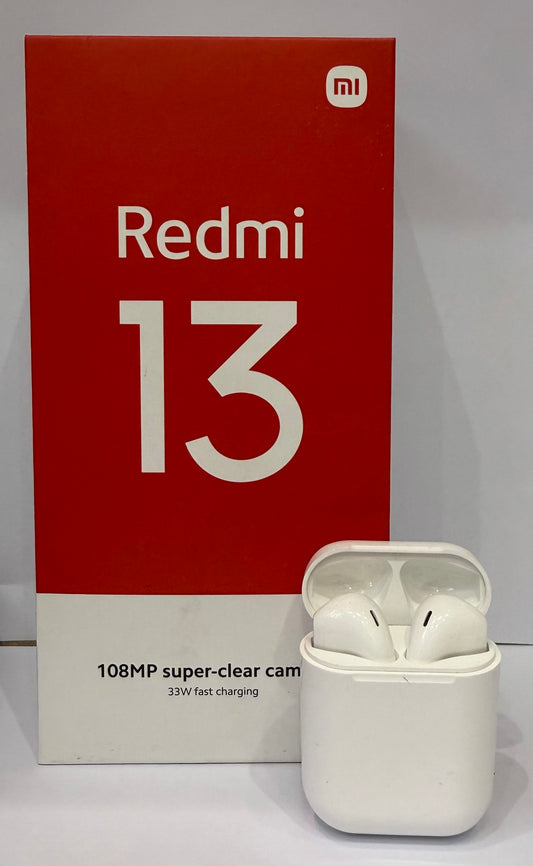 Redmi 13 6+128, Free Earbuds, 25 Months Warranty