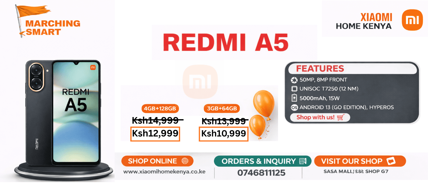 Redmi A5 Price in Kenya March Update 2026