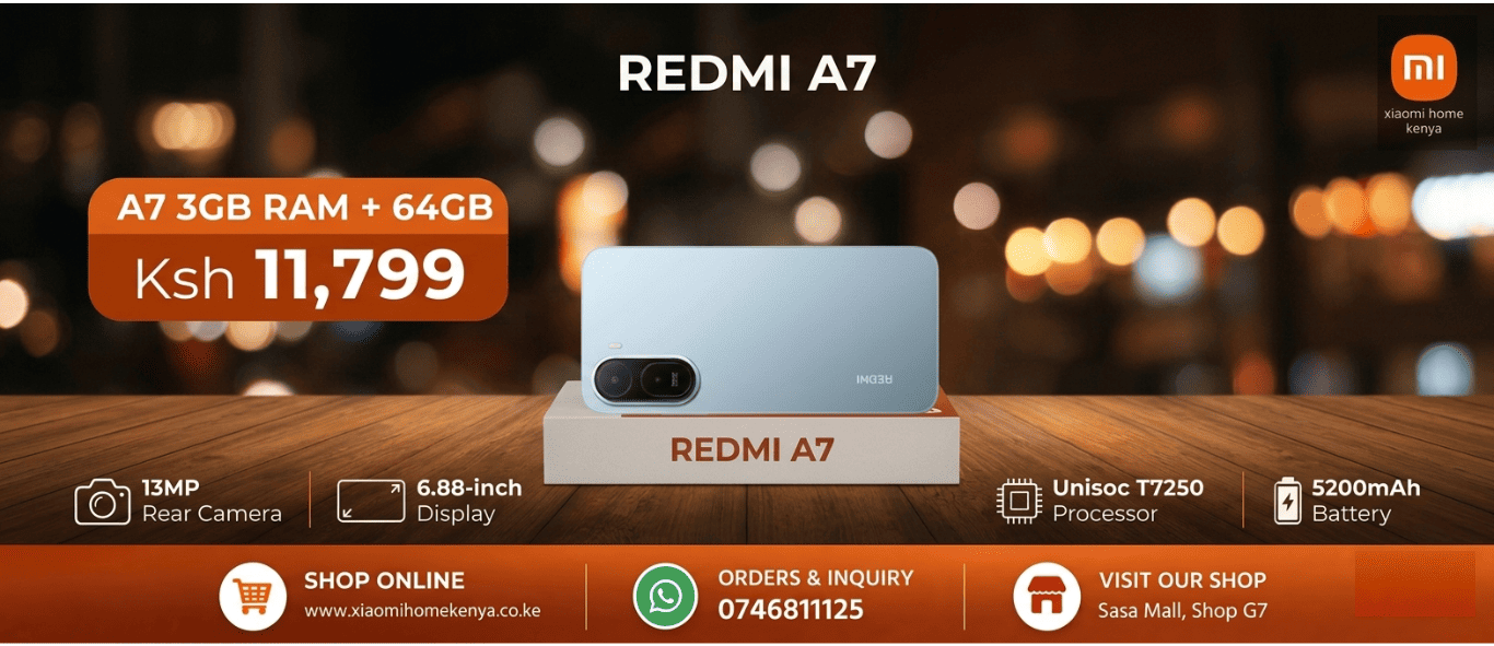 Redmi A7 price in Kenya April 2026