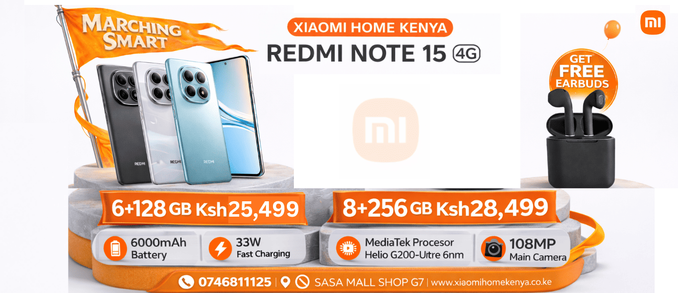 Redmi Note 15 Price in Kenya March Update 2026