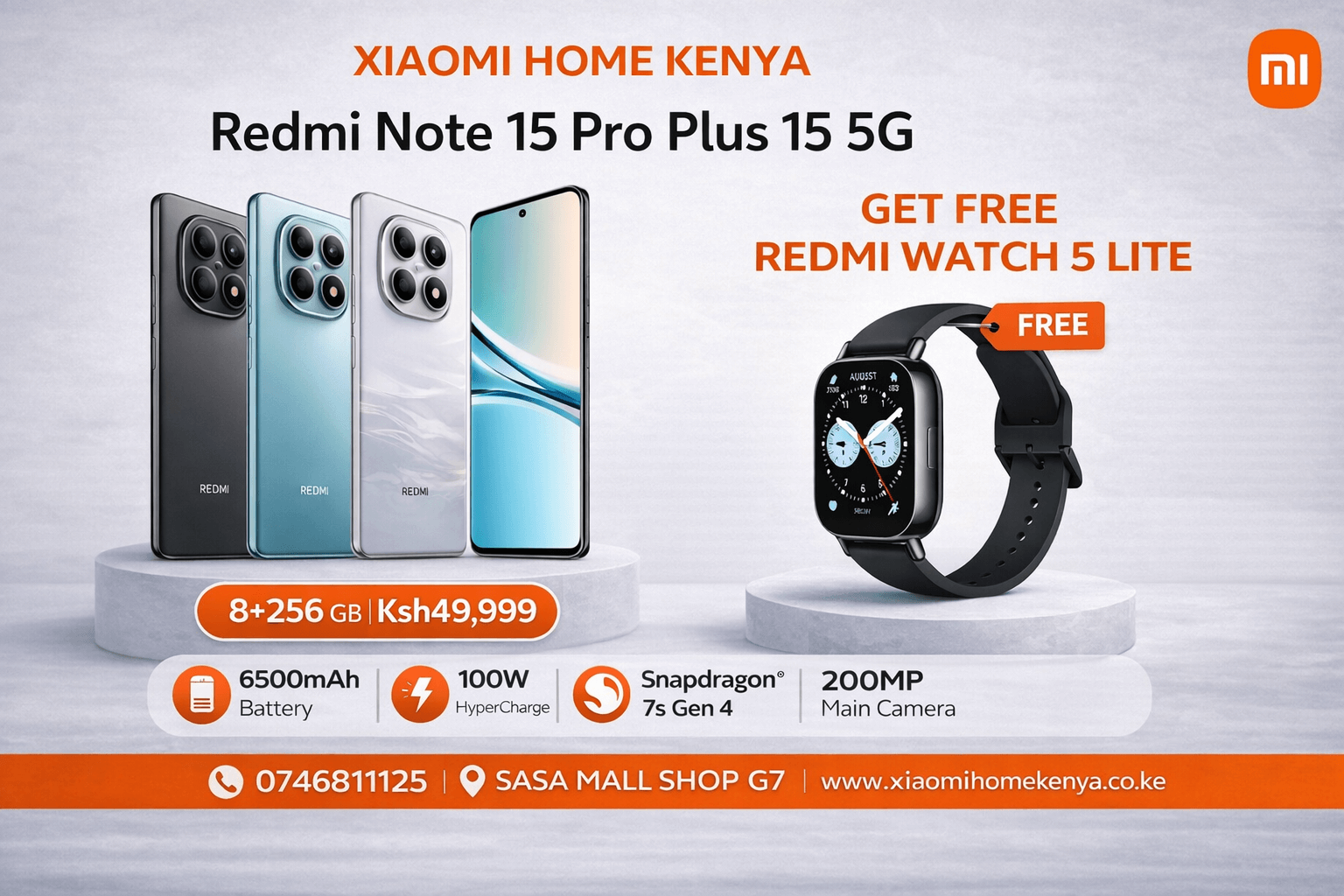 Redmi Note 15 Pro Plus Giveaways