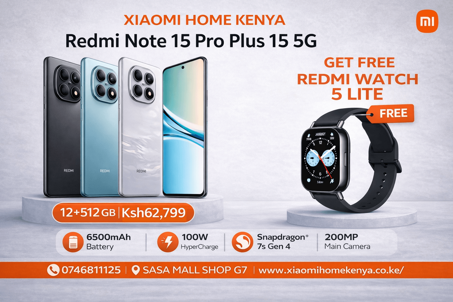 Redmi Note 15 Pro Plus 12+512GB