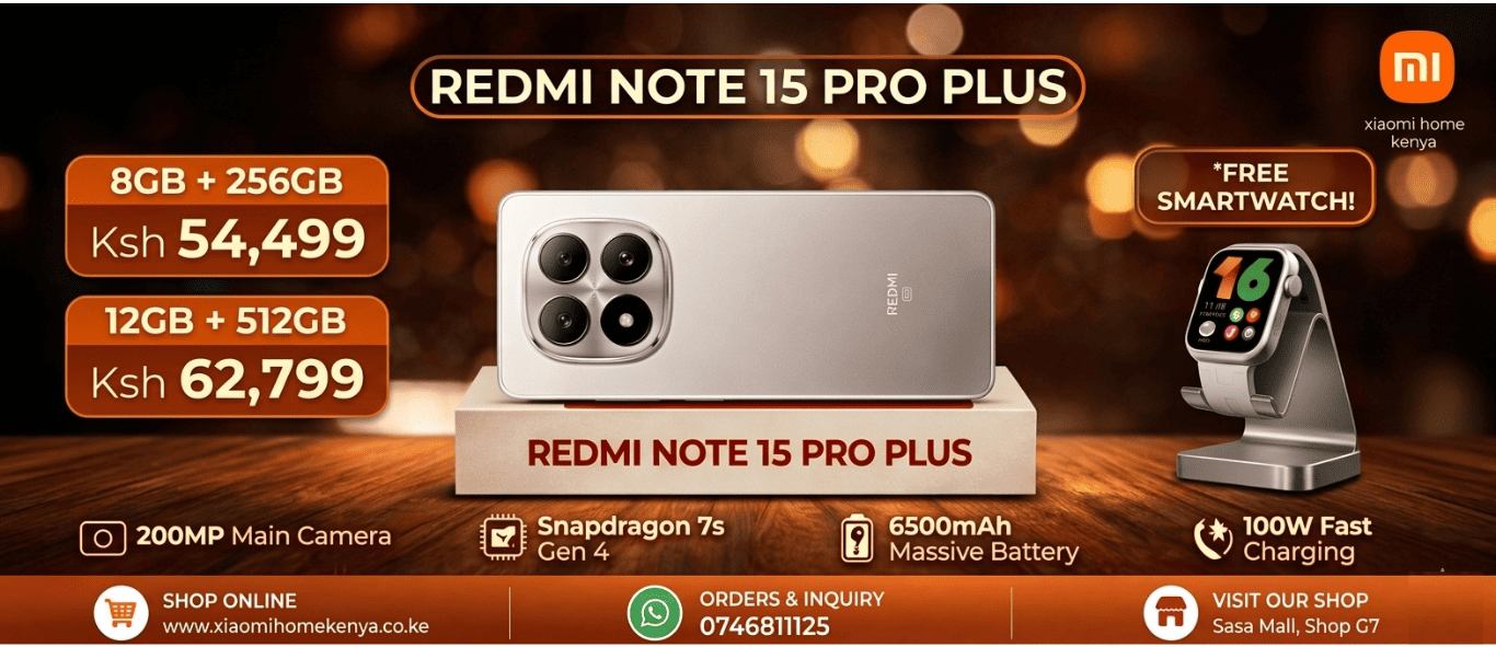 Redmi Note 15 Pro Plus price in Kenya April 2026