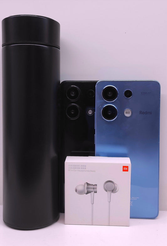 HOT SALE !!Redmi Note 13 8+128 | Newest Redmi Phone | Snapdragon processor /108 Mp camera /5000Mah battery with 33 w fast charger/25 months warranty/on screen fingerprint Amoled display/free mi in earphones - XIAOMI HOME KENYA OFFICIAL AUTHORIZED STORE