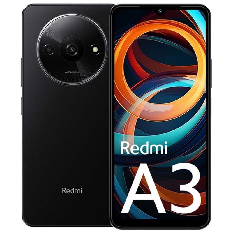 Redmi A3 (4+128) Newest Model Midnight Black | 2 Years Warranty - XIAOMI HOME KENYA OFFICIAL AUTHORIZED STORE