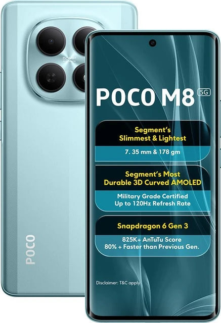 Poco M8 5G 8GB+256GB, Gray
