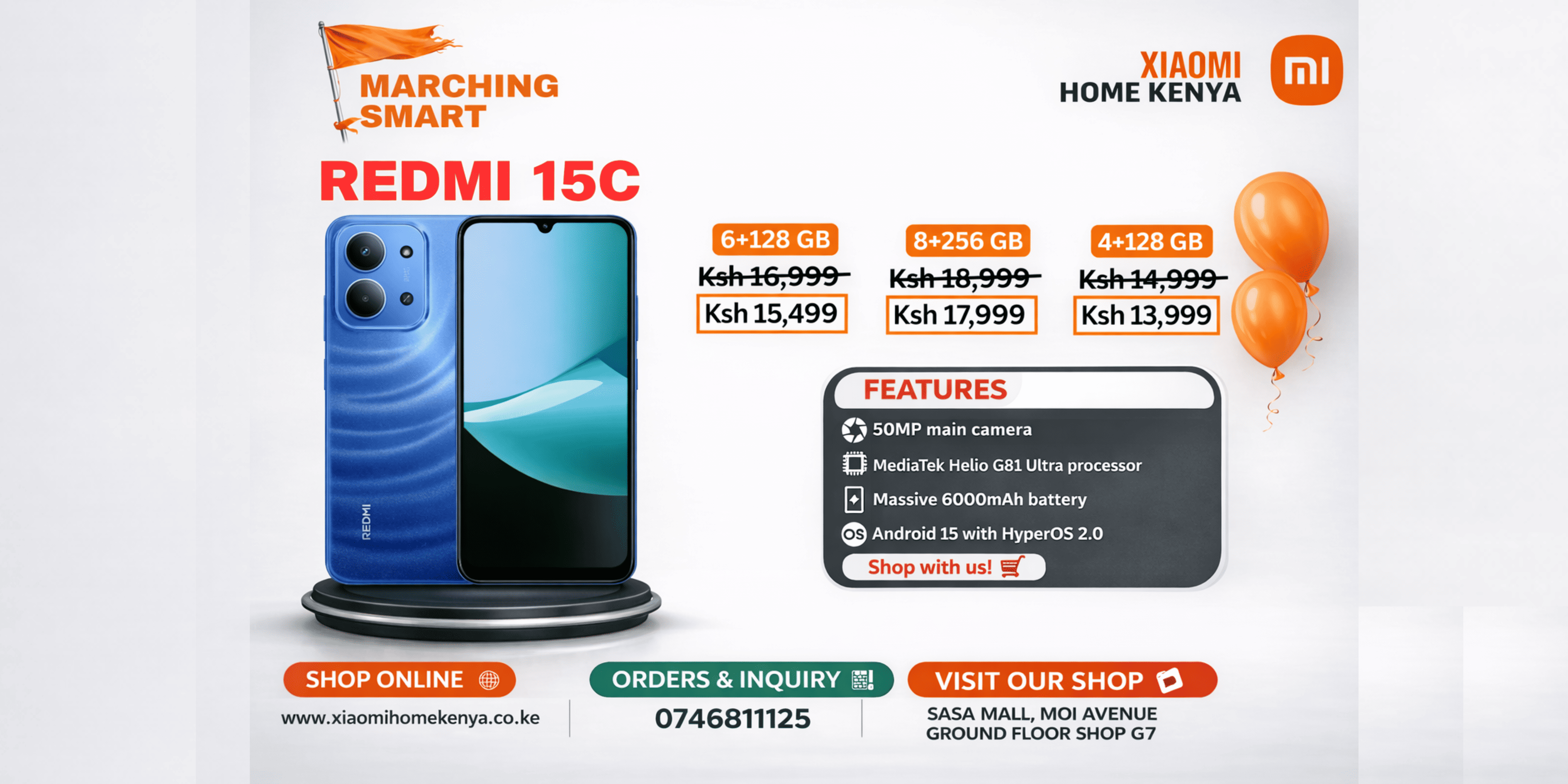 Redmi 15C March Offer